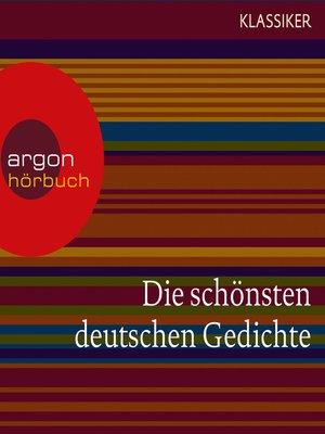 cover image of Die schönsten deutschen Gedichte